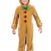 Savvy Garments Toddler Gingerbread Man Onesie Costume