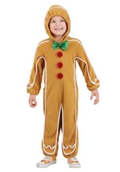 Savvy Garments Toddler Gingerbread Man Onesie Costume