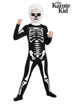 Fun Costumes Karate Kid Skeleton Suit Costume For Toddlers
