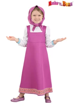 Fun Costumes Toddler- Masha And The Bear Masha Costume