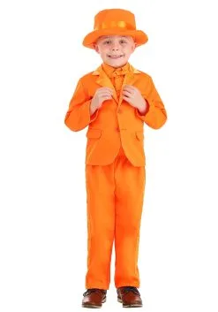 Fun Costumes Toddler Orange Tuxedo Costume