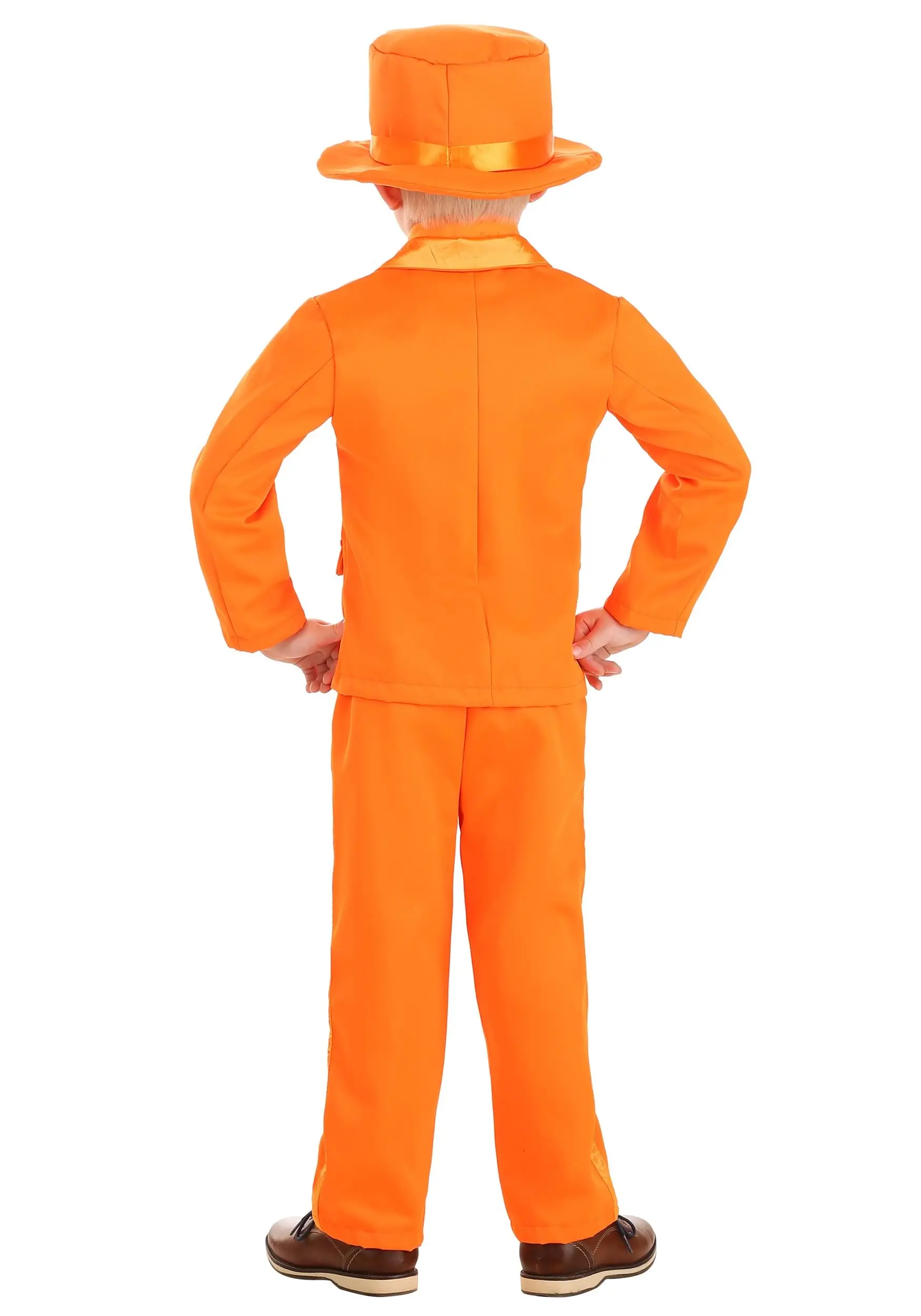 Fun Costumes Toddler Orange Tuxedo Costume 2 Fun Costumes Toddler Orange Tuxedo Costume - Image 2