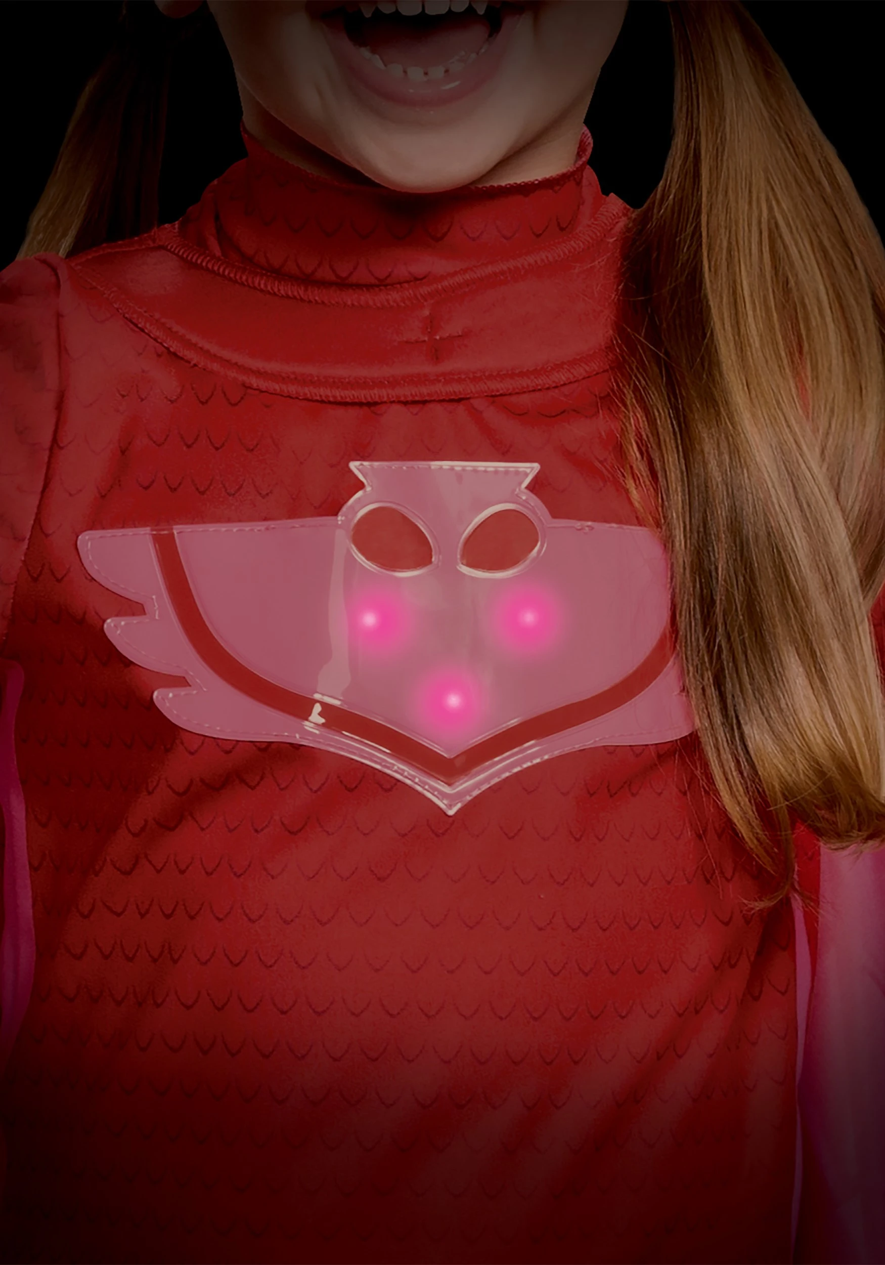 Disguise Kid's PJ Masks Owlette Deluxe Light Up Costume 2 Disguise Kid's PJ Masks Owlette Deluxe Light Up Costume - Image 2