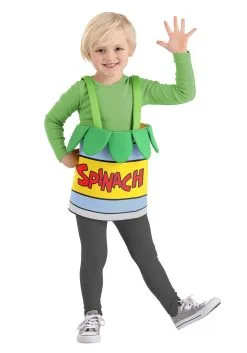 Fun Costumes Spinach Can Costume For Toddlers
