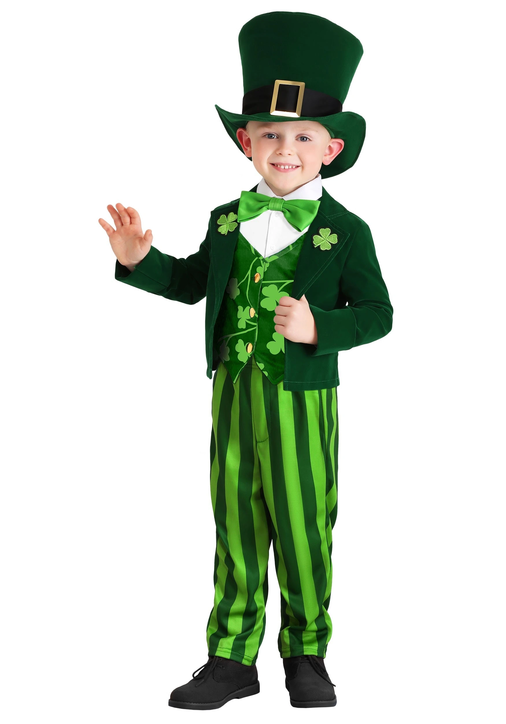Fun Costumes Toddler's Leprechaun Costume 2 Fun Costumes Toddler's Leprechaun Costume - Image 2