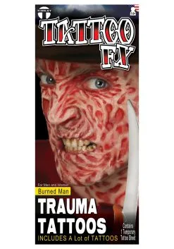 Tinsley Transfers Torched Tattoo Of A Burned Man