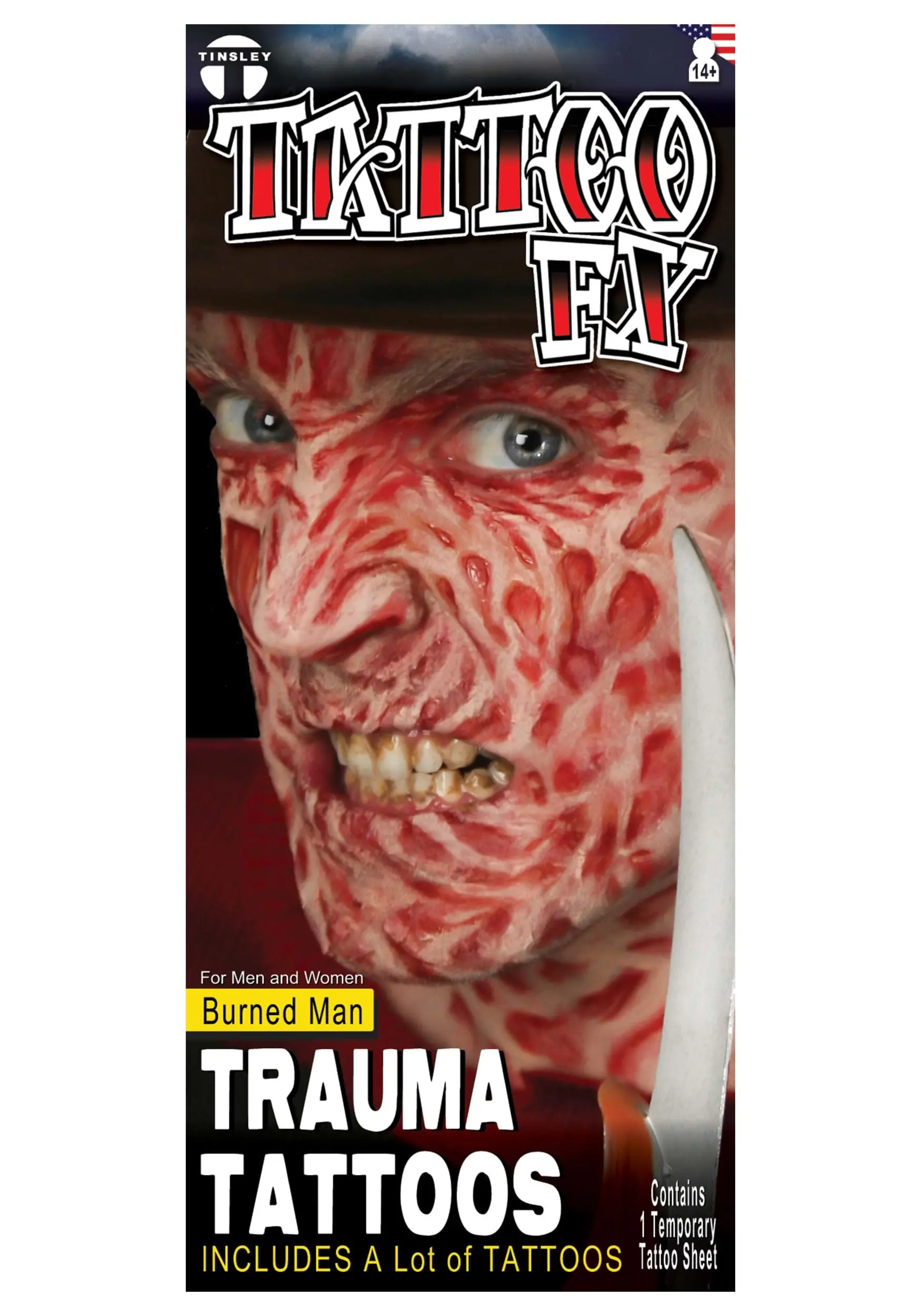 Tinsley Transfers Torched Tattoo Of A Burned Man 1 Tinsley Transfers Torched Tattoo Of A Burned Man