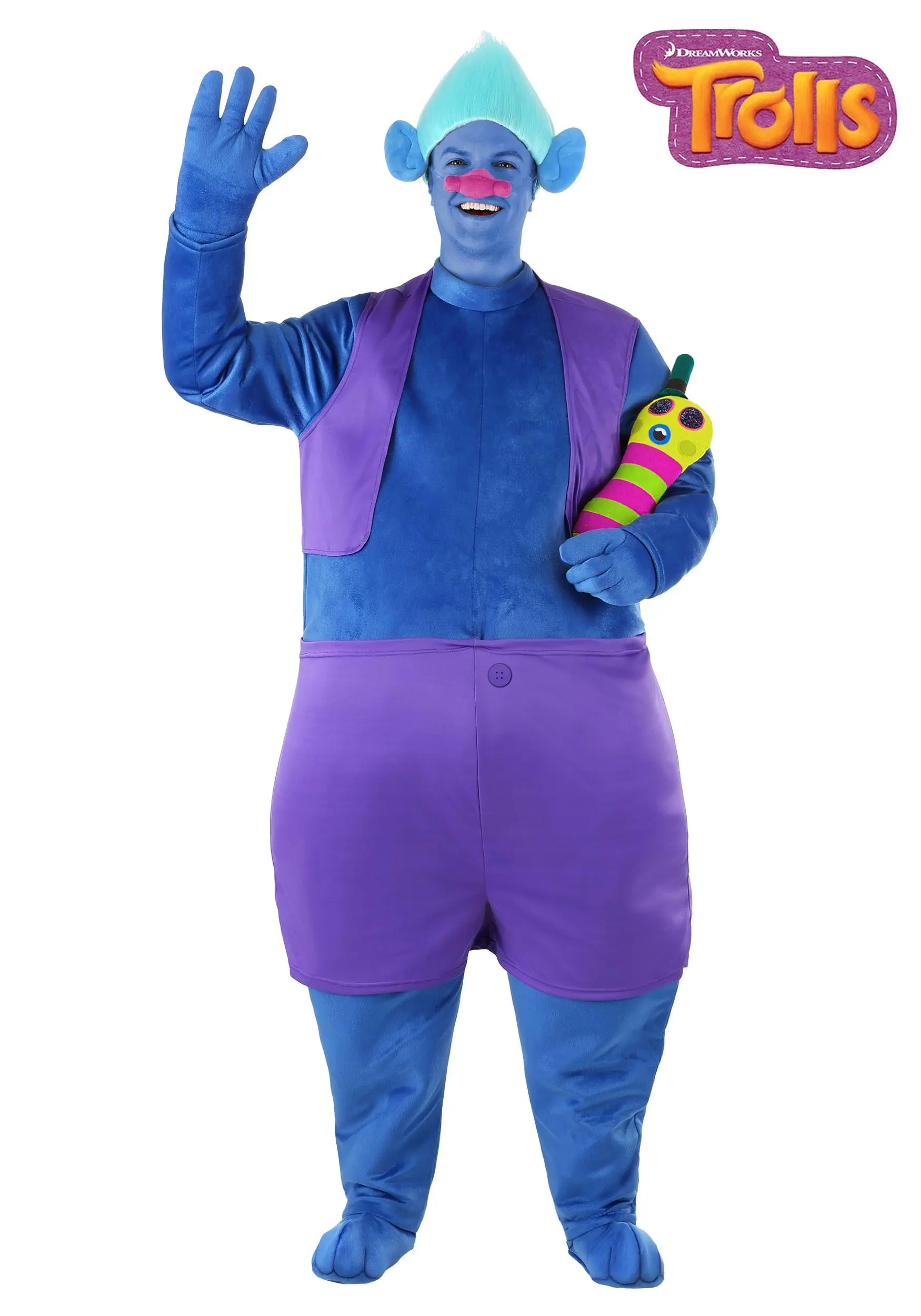 Fun Costumes Trolls Biggie Adult Costume 1 Fun Costumes Trolls Biggie Adult Costume
