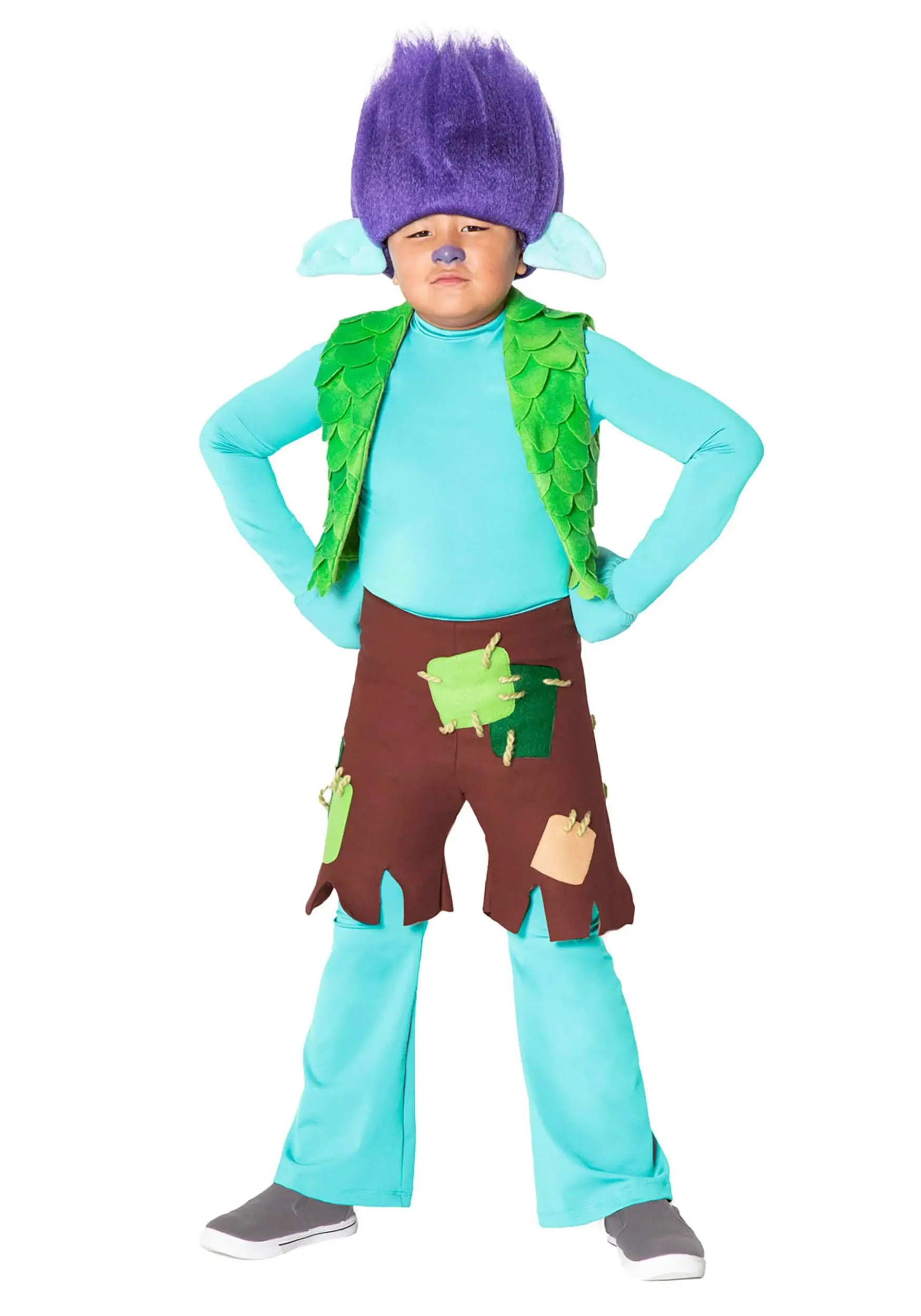 A Leading Role Trolls Boys Branch Premium Costume 1 A Leading Role Trolls Boys Branch Premium Costume