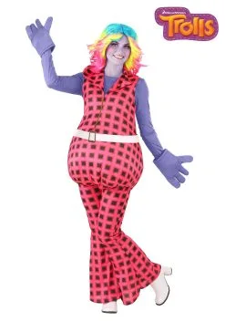 Fun Costumes Trolls Lady Glitter Sparkles Costume For Women