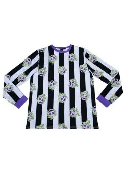 Cakeworthy Adult Beetlejuice PJ Set -Cheap Anna Costumes Store unisex beetlejuice pj set alt 2
