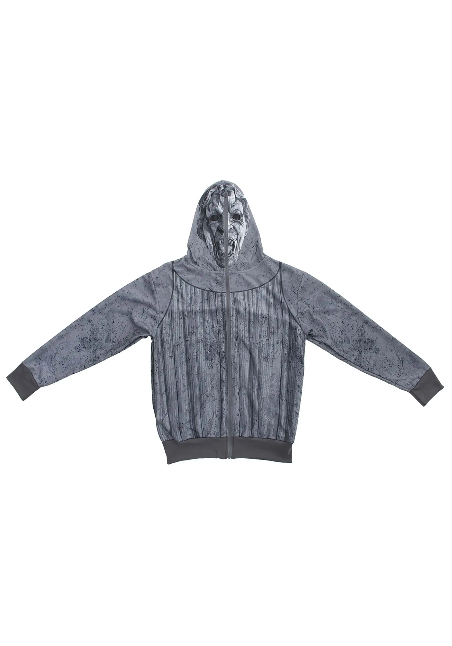 Elope Weeping Angel Men's Full Zip-Up Hoodie 4 Elope Weeping Angel Men's Full Zip-Up Hoodie - Image 4