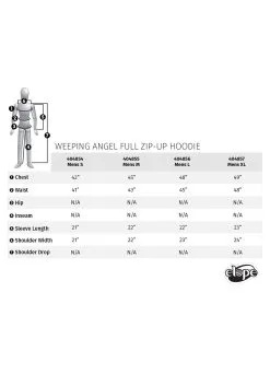 Elope Weeping Angel Men's Full Zip-Up Hoodie 11 Elope Weeping Angel Men's Full Zip-Up Hoodie -Cheap Anna Costumes Store weeping angel mens full zip up hoodie alt 5