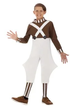 Jerry Leigh Willy Wonka Oompa Loompa Costume For Kids 10 Jerry Leigh Willy Wonka Oompa Loompa Costume For Kids -Cheap Anna Costumes Store willy wonka child oompa loompa costume alt 2