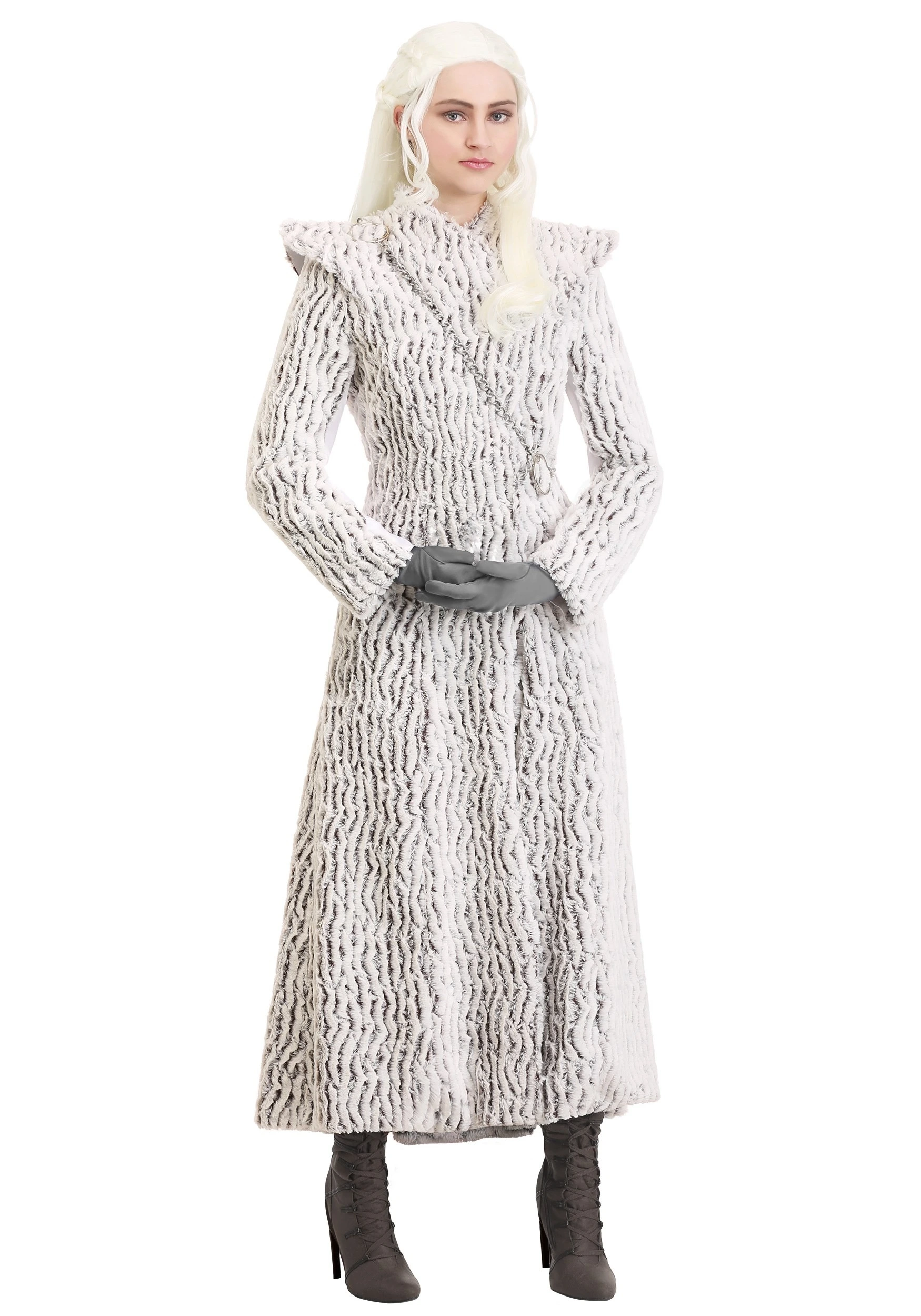 Fun Costumes Winter Dragon Queen Women's Plus Size Costume 2 Fun Costumes Winter Dragon Queen Women's Plus Size Costume - Image 2