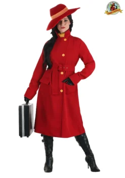 Fun Costumes Authentic Carmen Sandiego Costume For Women