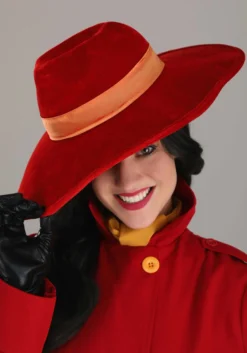 Fun Costumes Authentic Carmen Sandiego Costume For Women -Cheap Anna Costumes Store womens authentic carmen sandiego costume alt 2