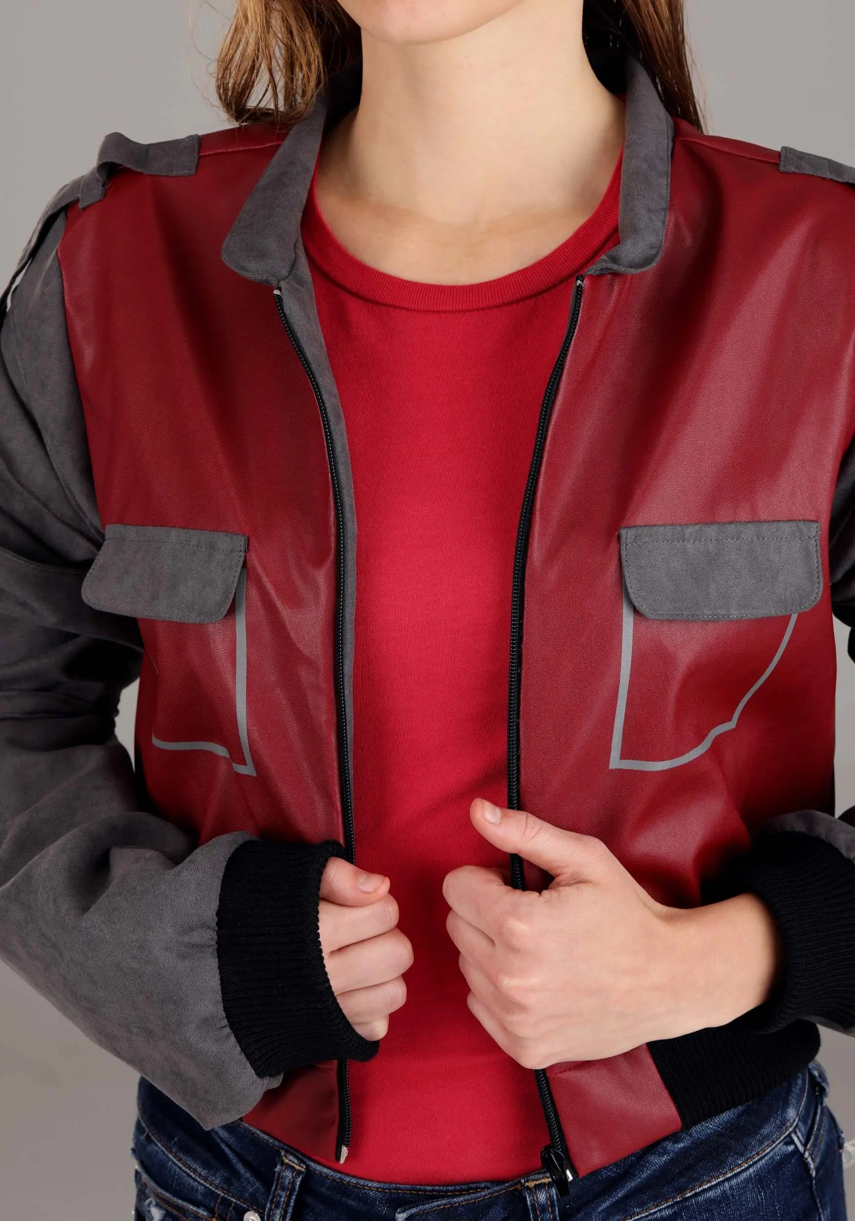 Fun Costumes Women's Back To The Future II Marty McFly Costume Jacket 3 Fun Costumes Women's Back To The Future II Marty McFly Costume Jacket - Image 3