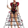Party King Women's Caged Heart Queen Costume