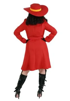 Fun Costumes Women's Carmen Sandiego Costume -Cheap Anna Costumes Store womens carmen sandiego costume alt 2