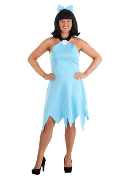 Jerry Leigh Classic Women's Betty Rubble Costume -Cheap Anna Costumes Store womens classic betty rubble costume alt 4