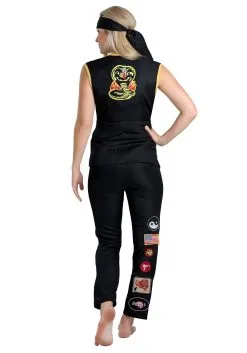Fun Costumes Cobra Kai Costume For Women -Cheap Anna Costumes Store womens cobra kai alt 4