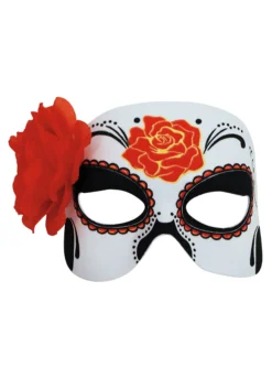 H.M. Smallwares Womens Day Of The Dead Half Mask