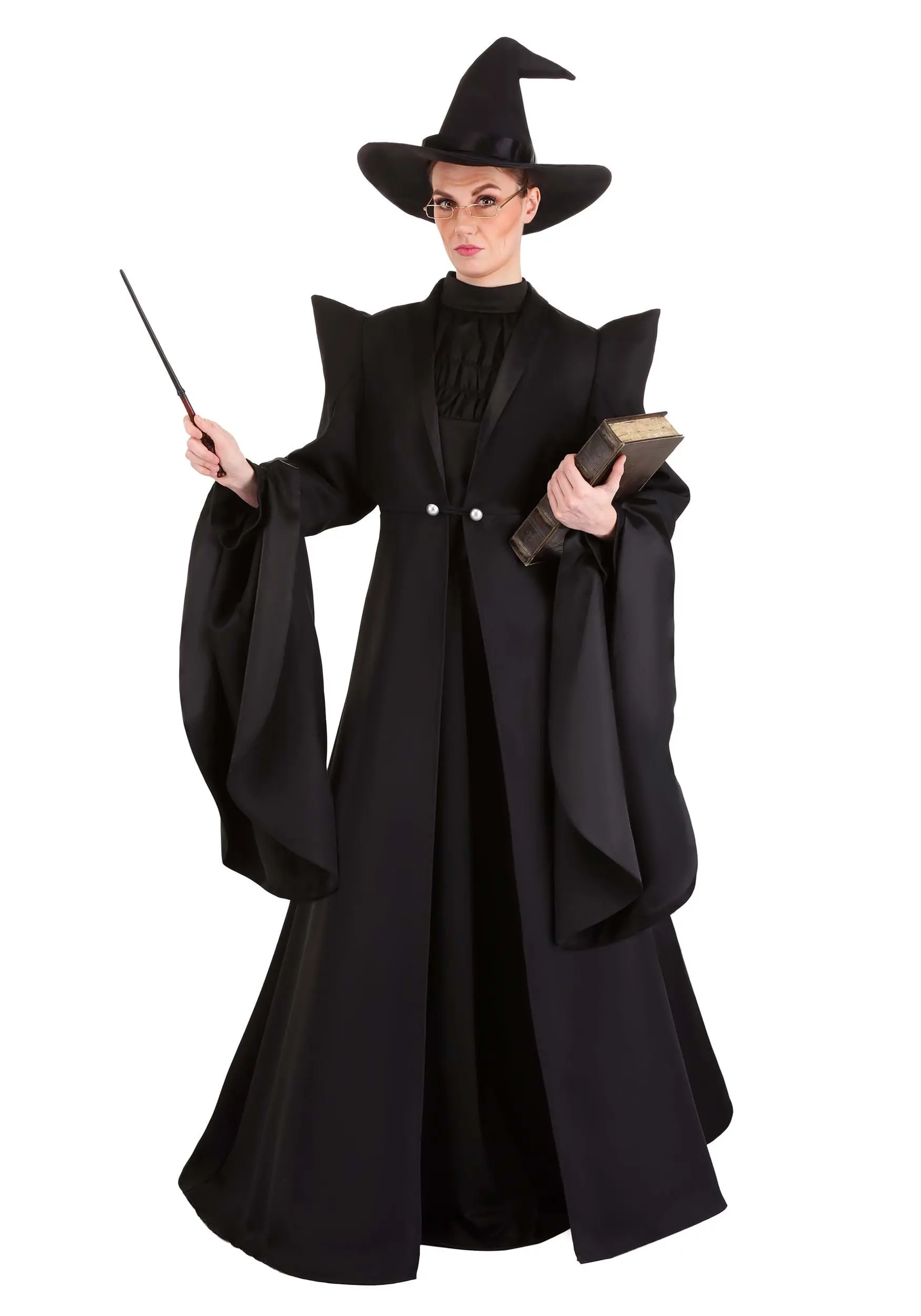 Jerry Leigh Deluxe Harry Potter McGonagall Costume For Women 4 Jerry Leigh Deluxe Harry Potter McGonagall Costume For Women - Image 4