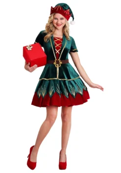 Fun Costumes The Women's Deluxe Holiday Elf Costume