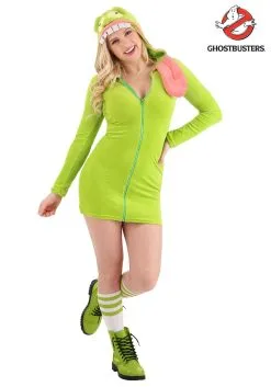 Fun Costumes Ghostbusters Slimer Hoodie Women's Costume
