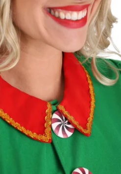 Fun Costumes Holiday Elf Costume For Women -Cheap Anna Costumes Store womens holiday elf costume alt 11
