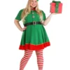 Fun Costumes Women's Holiday Elf Plus Size Costume