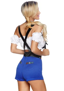 LEG AVENUE Women's Lederhosen Honey Costume -Cheap Anna Costumes Store womens lederhosen honey costume alt 1