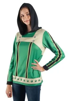 Bioworld Merchandising / Independent Sales My Hero Academia Tsuyu Asui Women's Hoodie
