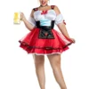 Party King Oktoberfest Hottie Costume For Plus Size Women