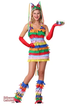 Fun Costumes Women's Pinata Costume Dress 11 Fun Costumes Women's Pinata Costume Dress -Cheap Anna Costumes Store womens pinata costume dress alt 3