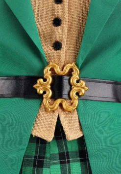 Fun Costumes Plus Size Charming Leprechaun Costume For Women -Cheap Anna Costumes Store womens plus charming leprechaun costume alt 2