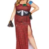 LEG AVENUE Women's Plus Size Deluxe Day Of The Dead Beauty Costume