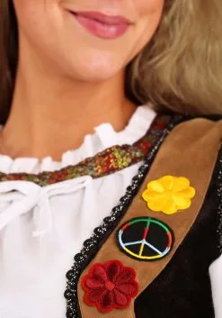 Boloparty Forrest Gump Jenny Curran Plus Size Costume For Women -Cheap Anna Costumes Store womens plus forrest gump jenny curran costume alt 1