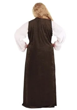 Boloparty Forrest Gump Jenny Curran Plus Size Costume For Women -Cheap Anna Costumes Store womens plus forrest gump jenny curran costume alt 3