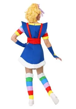 Fun Costumes Rainbow Brite Adult Costume -Cheap Anna Costumes Store womens rainbow brite costume alt 2