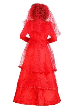 Fun Costumes Red Gothic Wedding Dress Costume 19 Fun Costumes Red Gothic Wedding Dress Costume -Cheap Anna Costumes Store womens red gothic wedding dress alt 8