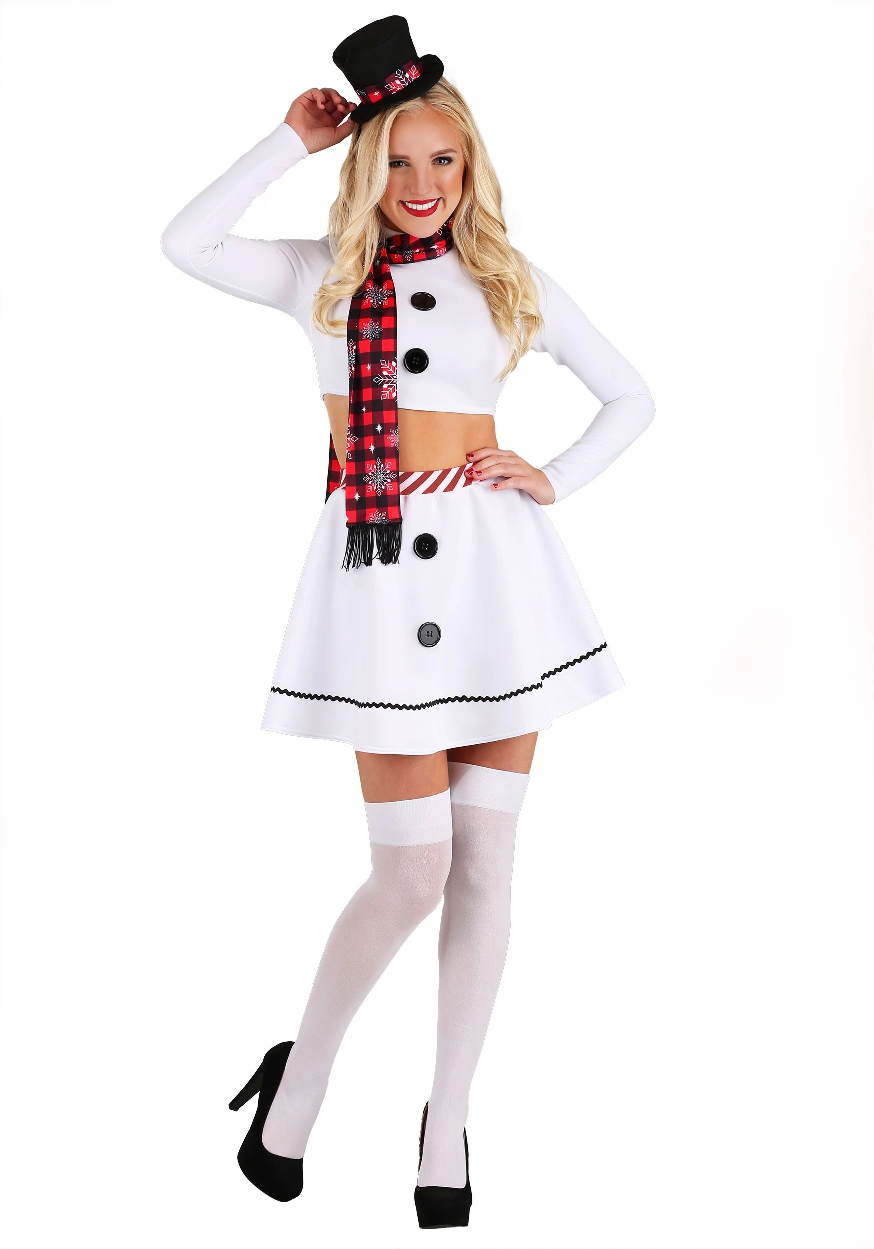 Fun Costumes Women's Sexy Christmas Snowman Costume 1 Fun Costumes Women's Sexy Christmas Snowman Costume
