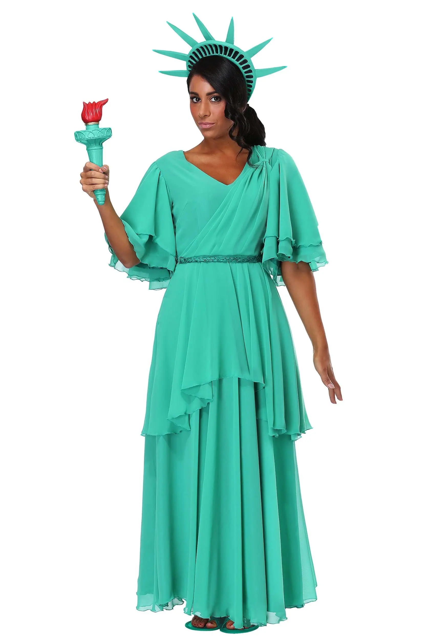 Fun Costumes Womens Statue Of Liberty Costume 1 Fun Costumes Womens Statue Of Liberty Costume