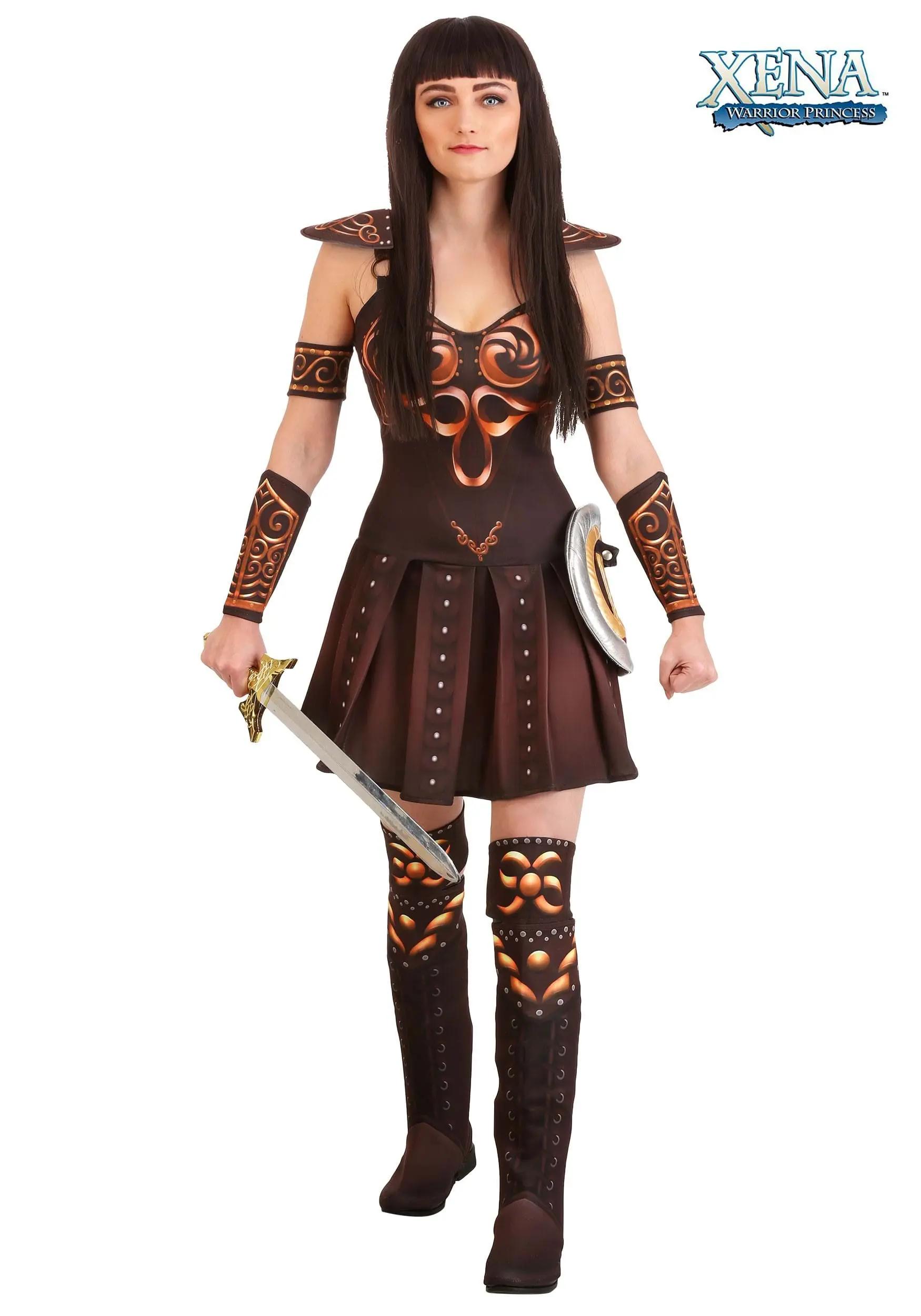 Fun Costumes Women's Xena Warrior Princess Costume 1 Fun Costumes Women's Xena Warrior Princess Costume